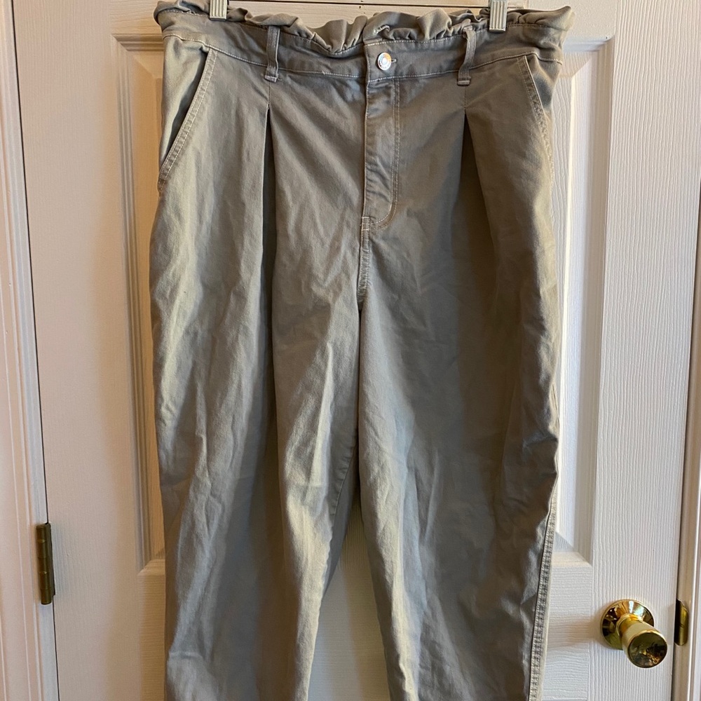 Wild Fable Grey Baggy Pants with Cuff